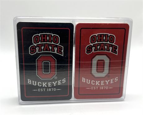 Ohio State Buckeyes State Playing Cards