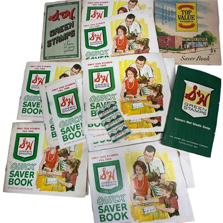 S & H Green Stamp Booklets