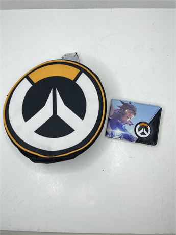 Loungefly Blizzard Overwatch Lunchbox and Overwatch Tracer Wallet