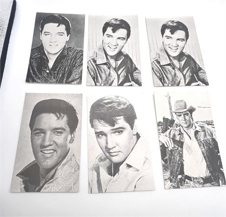 Lot of 8 Elvis Presley 3x6" Photo's