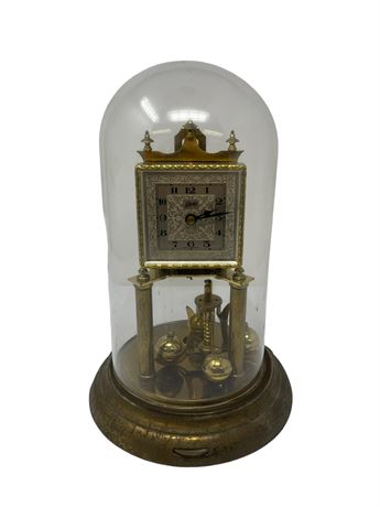 Schatz Vintage Clock Under Dome