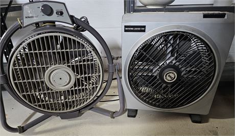 Rotating Louver Fan and Holmes Air Fan