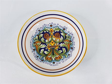 Ceramica Nova Deruta Italy Handpainted Serving Bowl