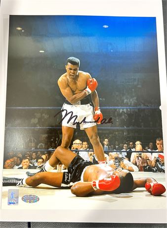 Muhammad Ali Signed Boxing 8x10" Photo ALI Certified