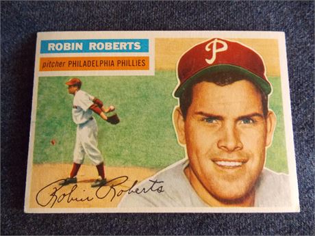 1956 Topps #180 Robin Roberts