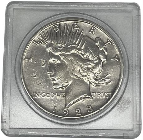 1923 S US Peace Silver Dollar Coin