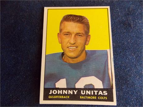 1961 Topps #1 Johnny Unitas