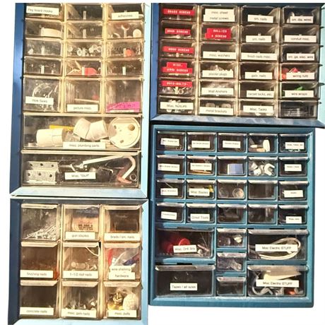 Rust Belt Revival Online Auctions - Storage Drawer Organizers with Home ...