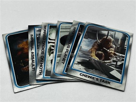 1980 Star Wars Empire Strikes Back Card Lot