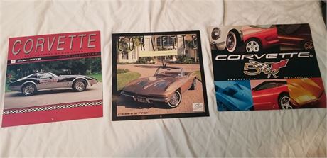 Classic Corvettes Calendar Collector's Lot