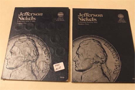 Jefferson Nickels Number One and Number Two (#1)