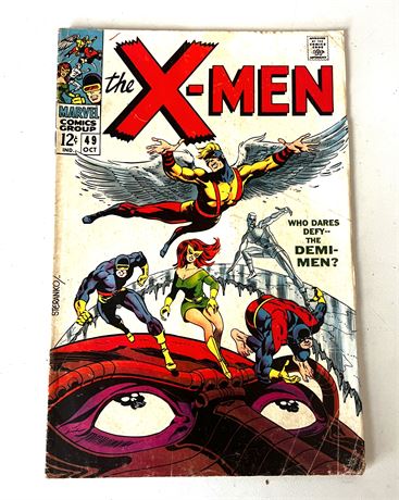 Oct. 1968 Vol. 1 Marvel Comics "X-MEN" #49 Comic
