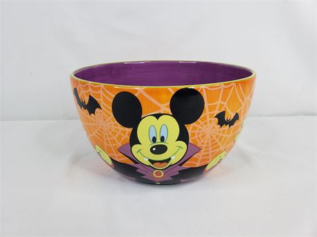Disney Characters Halloween Ceramic Bowl