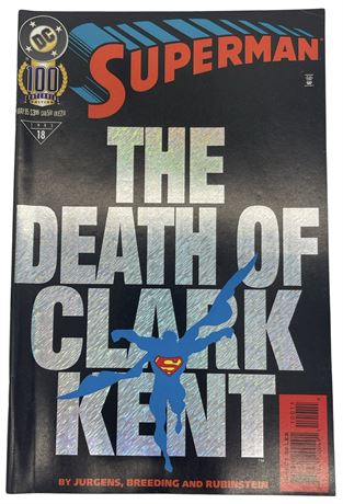 1995 - DC Comics - Superman #100 - Comic Book ***Foil Cover***