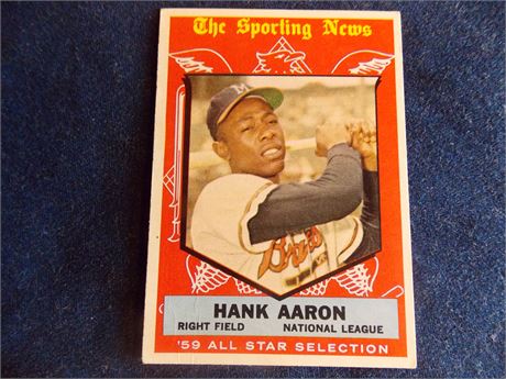 1959 Topps #561 Hank Aaron All-Star