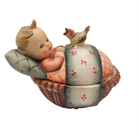 MEL 6 – Child in Bed Candy Dish, Hummel