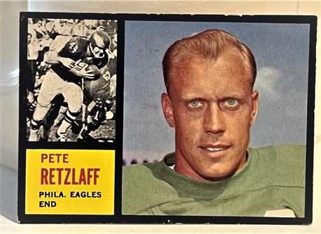 Pete Retzlaff Philadelphia Eagles Topps #129 Football Cards