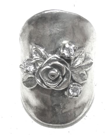 Rust Belt Revival Online Auctions - Sterling silver ISRAEL ring large front