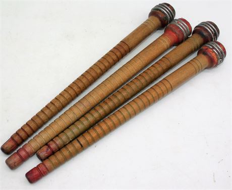 10" wood spindles / spools