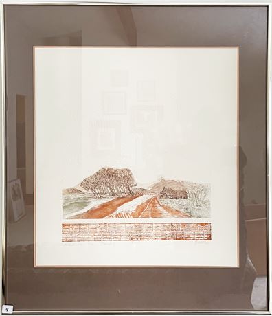 Wind in the Fields, Giselle Signed and Numbered Lithograph