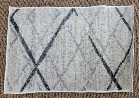 New 2x3 gray rug - BDSM04A