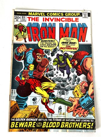 Feb. 1972  Marvel Comics 'IRON MAN" #55 Comic Rare