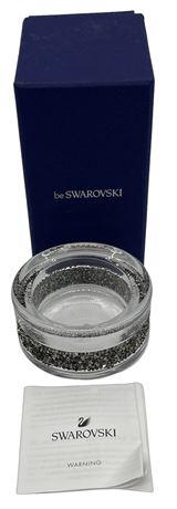 Swarovski Crystal Shimmer Tea Light Candle Holder (w/ Box)