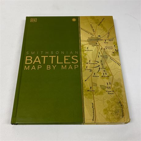 Smithsonian Battles Map by Map Coffee Table Book