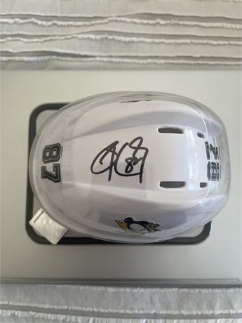 Sidney Crosby Signed Mini NHL Helmet