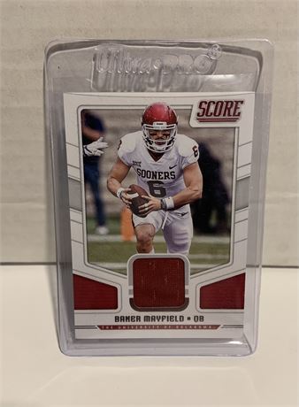 Baker Mayfield RC Player worn Patch 🔥
