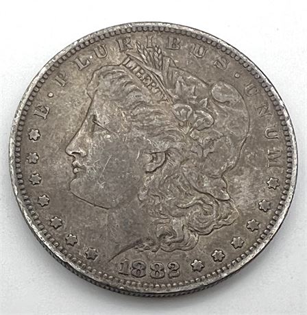 1882 Silver Morgan Dollar