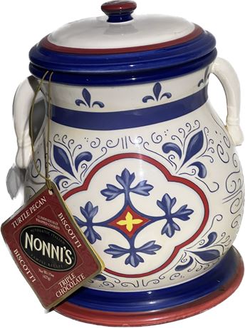 Authentic Italian Nonnies cookie jar