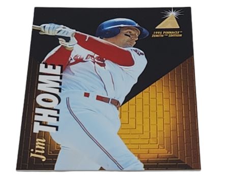 JIM THOME ROOKIES INSERTS Premium Singles Zenith Finest Great Choice Indians HOF