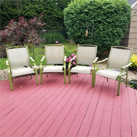 Four (4) Outdoor Patio Chairs