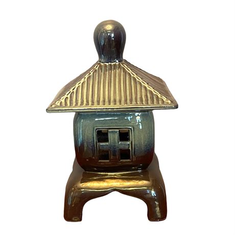 Ceramic Pagoda Glazed Lantern