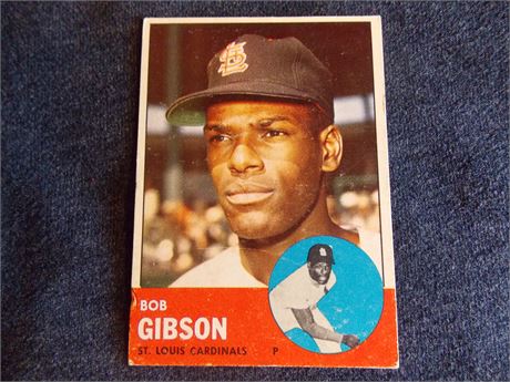 1963 Topps #415 Bob Gibson