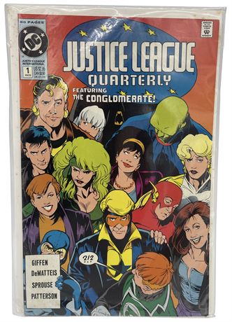 1990 DC - Justice League Quarterly #1 - Comic Book