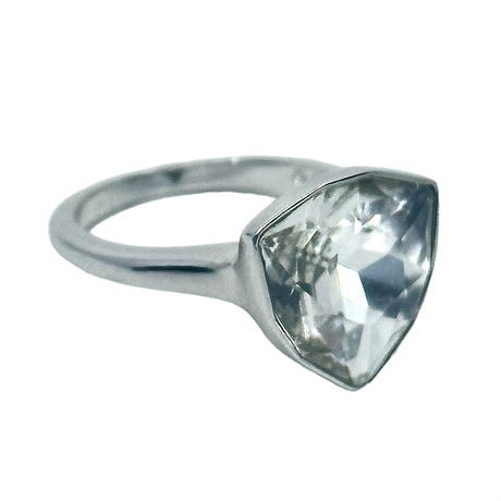 Swarovski Large Crystal Solitaire Ring