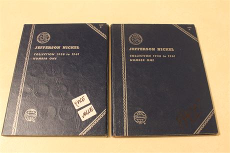 Two Jefferson Nickels Number One Collections (#4)