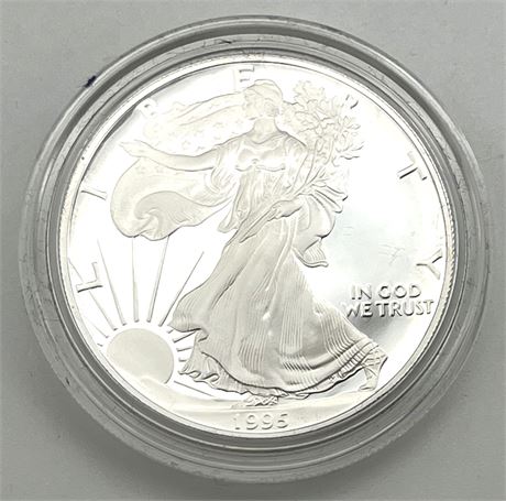1995 Silver Eagle w/Case