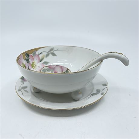 Nippon Early 20th Century Condiment Bowl