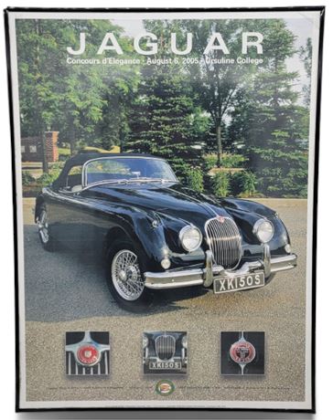 Jaguar Concours d'Elegance Framed Poster