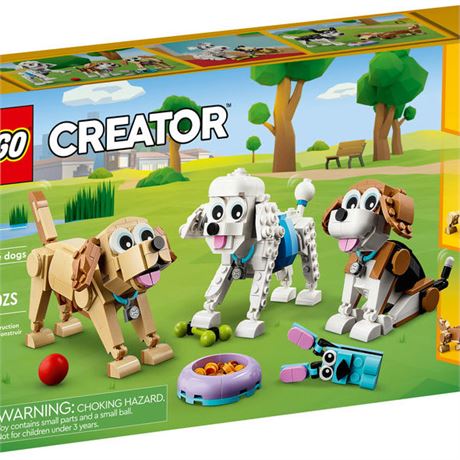 Lego, Adorable Dogs Kit with Accessories