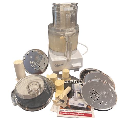 Cuisinart Food Processor Auction