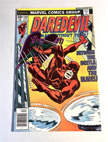 Marvel Comics Daredevil #140 Dec. 1976 Comic