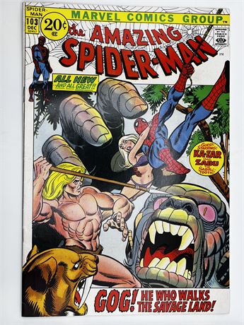 The Amazing Spider-Man #103 Comic Book
