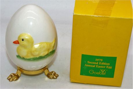 Goebel Porcelain Egg & box