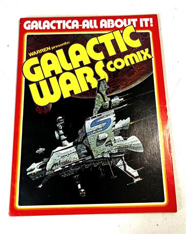 Warren Presents "GALACTIC WARS" Dec. 1978 #4 Comic