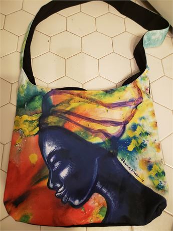 Handcrafted Colorful Zipper Bag