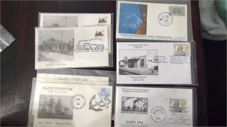 Ben Franklin stamps, France and envelopes